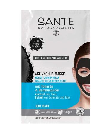 Sante Activated Carbon Mask - 2x4 ml Sachet