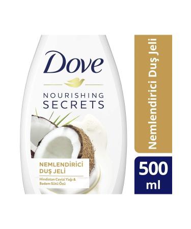 Dove Moisturizing Coconut Oil & Almond Milk Extract Shower Gel 500 Ml X 3 Pcs - Buy Online on GoSupps.com