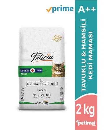 Felicia Hypoallergenic Chicken and Anchovy Low Grain Adult Cat Food 2 Kg