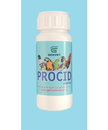 Gen vet Procid Blue Water - 125ml. Organic Antifungal - Buy Online on GoSupps.com