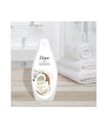 Dove Moisturizing Coconut Oil & Almond Milk Extract Shower Gel 500 Ml X 3 Pcs - Buy Online on GoSupps.com