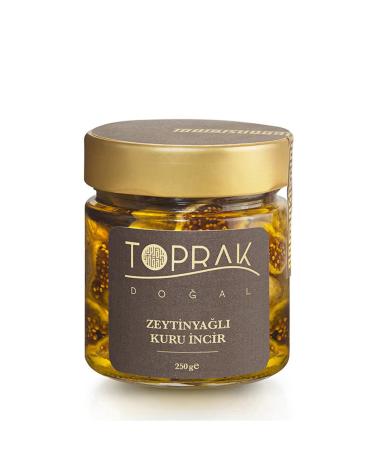 Toprak Natural Dried Figs with Olive Oil 250 G Fig Cure with Olive Oil Fig Cure with Olive Oil 0 Natural Fig Cure
