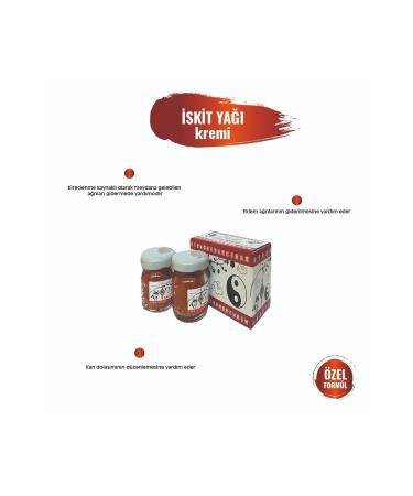 Nurs Iskit Cream (Painkiller) 2 Piece Set Iskit Oil Massage Cream