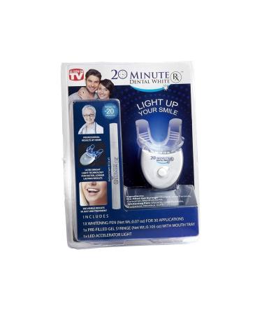 20MINUTE 20 Minute Dental White Teeth Whitening Stain Remover - Buy Online on GoSupps.com