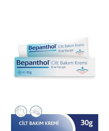 Bepanthol Skin Care Cream for Hands and Face 30 Gr
