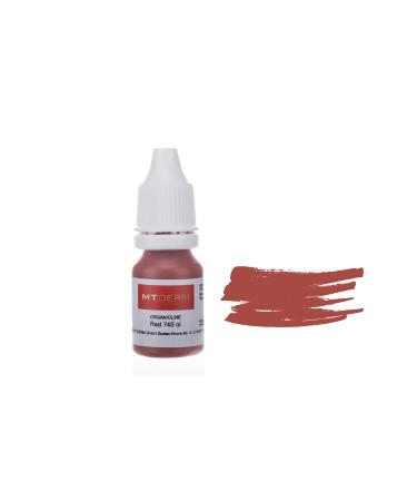 mt derm Permanent Makeup Paint Red 740