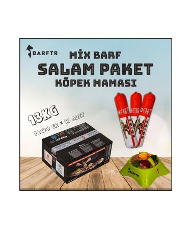 BARFTR Mix Barf 13 Kg Open and Finish Packaged Dog Food