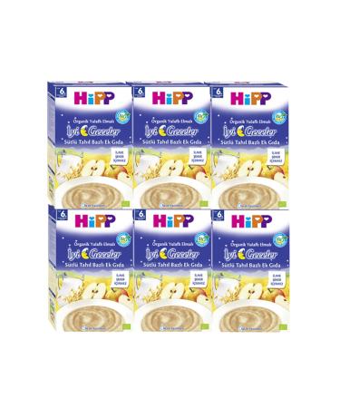 Hipp Good Night Milk Oatmeal Apple 250 Gr X 6 Pieces