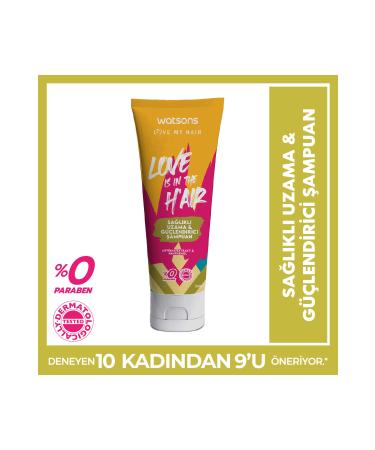 Watsons Love Is In The H'air Healthy Growth & Strengthening Shampoo 250 Ml