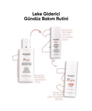 Dermoskin Be Bright SPF50+ Liquid Foundation Medium 33 ml 8697796000844 - Buy Online on GoSupps.com