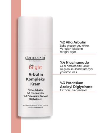 Dermoskin Be Bright Arbutin Complex Cream 33 ml - Buy Online on GoSupps.com