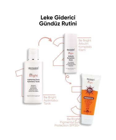 Dermoskin Be Bright Pore Tightening Anti-Spot and Brightening Tonic 200 ml - Buy Online on GoSupps.com