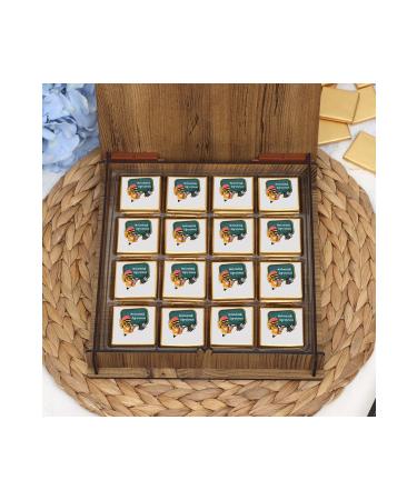 MaveraShop 48 Chocolates in a Wooden Box Specially Designed for Teachers' Day - Buy Online on GoSupps.com