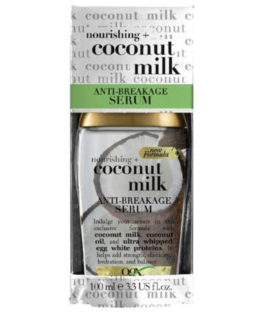 OGX Coconut Milk Anti-Breakage Serum 100ml - Buy Online on GoSupps.com