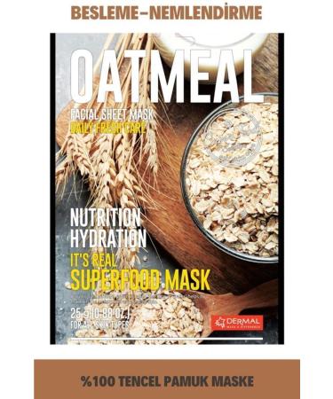 Dermal Nourishing and Moisturizing Oat Mask 25 Gr