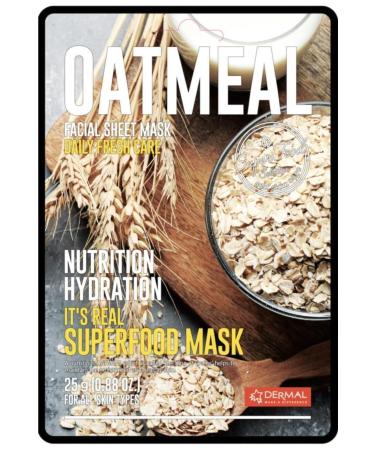 Dermal Nourishing and Moisturizing Oat Mask 25 Gr - Buy Online on GoSupps.com