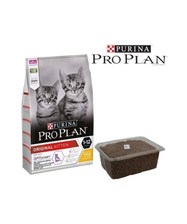 Purina Proplan Kitten Kitten Cat Food 1 Kg Transparent Sealed Package Cat Food