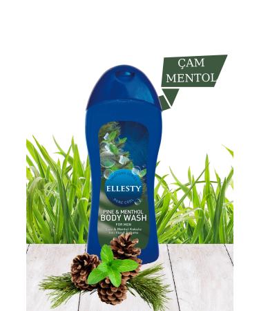 ELLESTY Pine and Menthol Shower Gel 400 Ml - Buy Online on GoSupps.com