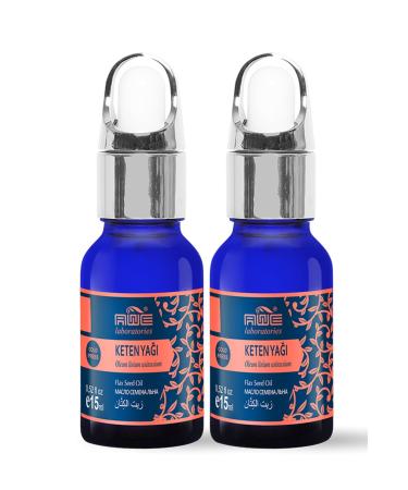 Awe Cemre 2li Linseed Oil 15 ml Dropper Serum / Easy Use