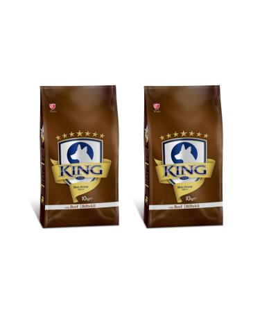 King Steak Dog Food 10 kg X 2 Pieces 20 kg