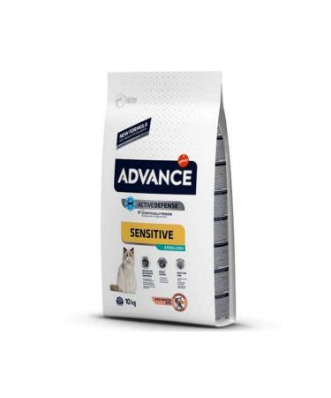 Advance Cat Sterilized Neutered Salmon Cat Food 10 Kg.