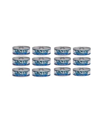 N & D Tuna Fish & Salmon Kitten Wet Food 80gr 12pcs