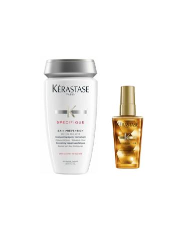 Kerastase Specifique Bain Prevention Shampoo 250 ml and Elixir Care Oil 50 ml