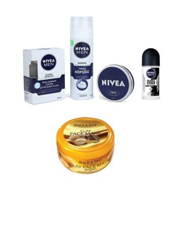 NIVEA Personal Care Products And Clay Face Mask