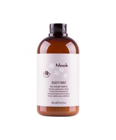 Nook Dry Damaged Hair Nourishing Shampoo 500 ml Vegan Beauty Family