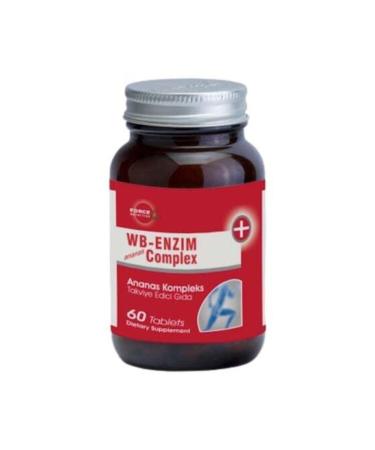 Force Nutrition Wbenzim Pineapple Complex 60 Tablet Skt 02-2022