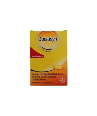 Solgar Supradyn Coenzyme Q10 30 Film Coated Tablets Vitamin D3 1000 Iu 100 Tablets Sambucol Plus Efferves - Buy Online on GoSupps.com