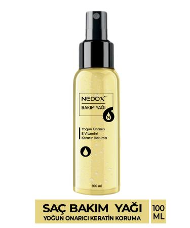 NEDOX Keratin Essence Repairing Vitamin E Hair Care Oil 100 ml - Buy Online on GoSupps.com