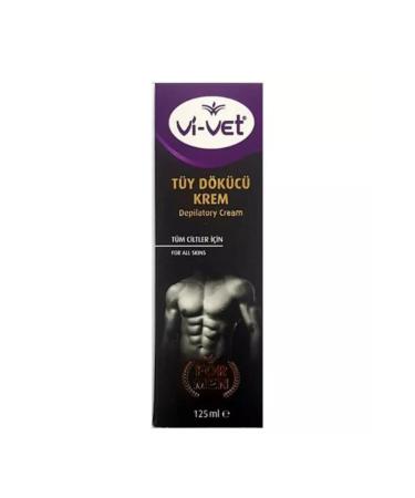 Vi vet Hair Removal For Men Cream 125ml V1