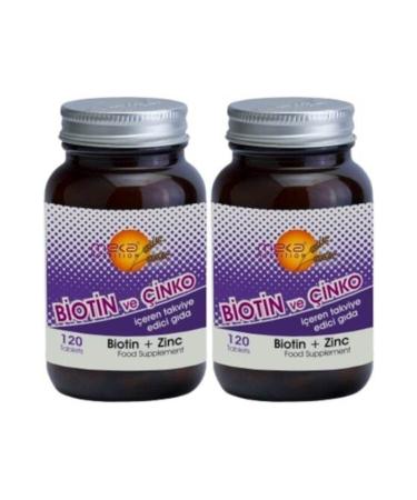 Meka Nutrition Biotin Zinc 120 Tablets