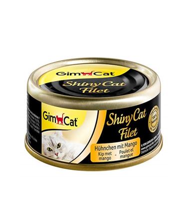 Gimcat Shinycat Fillet Cat Food - Chicken Mango 70gr