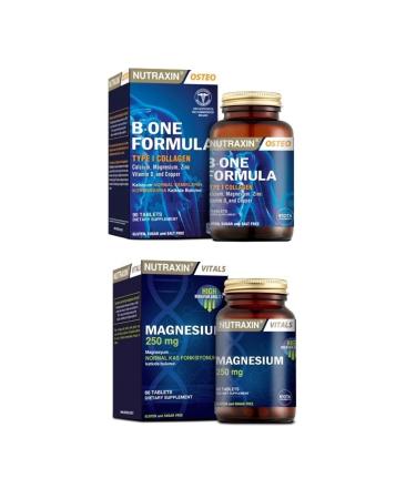 Nutraxin B-one Formula 90 Tablet+magnesium Citrate 250mg 60 Tablets