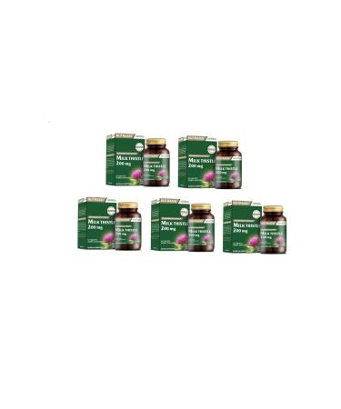 Nutraxin Milk Thistle 60 Tablets X5 Pieces