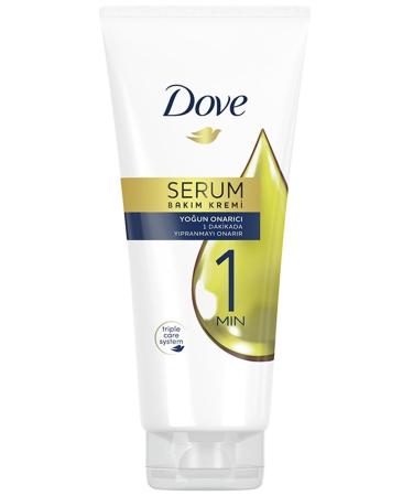 Dove 1 Minute Intensive Repair Serum Hair Care Cream 170 Ml