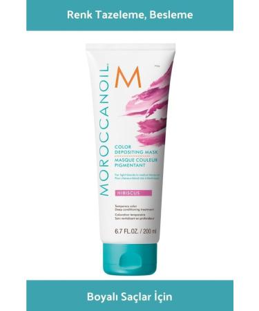 Moroccanoil Moroccan Miracle -Color Deposit Mask Hibiscus 200ml