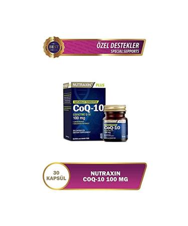 Nutraxin Coenzyme Q10 Tablet 1 Pack 1 X 30 Capseln - Buy Online on GoSupps.com