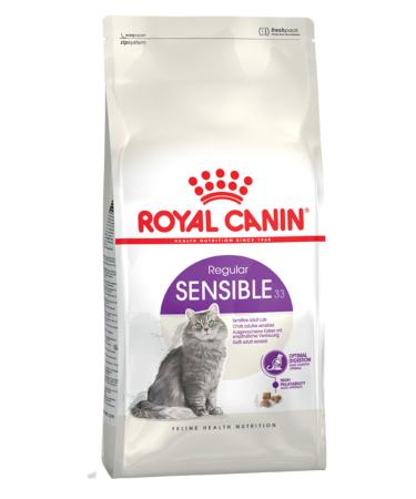 Petzanya Royal Canin Sensible 33 Food for Cats with Sensitive Digestion 4 Kg