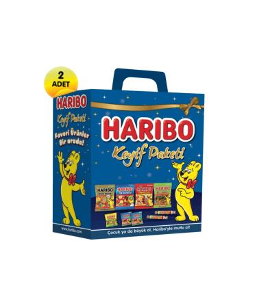 Haribo 2-Piece Fun Pack 800gr