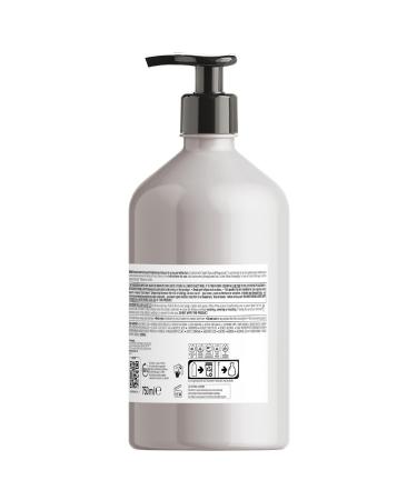 L'oreal Professionnel Serie Expert Silver Color Balancing Purple Shampoo for Very Light Blonde Grey and White Hair 750ml - Buy Online on GoSupps.com