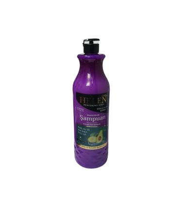 HELEN Avocado Extract B5+B6 Vitamin Protein and Keratin Shampoo 1000 ml