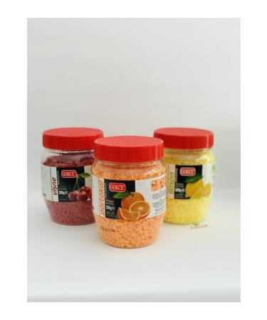 G K E ORALET Cherry Lemon Orange 300 gr 3 Pieces