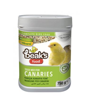 Beak's Mixed Canary Food 750 Gr