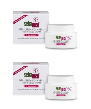 Sebamed Moisturizing Day Cream 75 ml X2