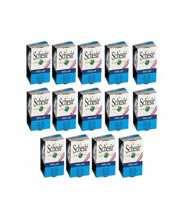 Schesir Tuna and Aloe Vera Wet Kitten Food 85 gr 14 Pieces