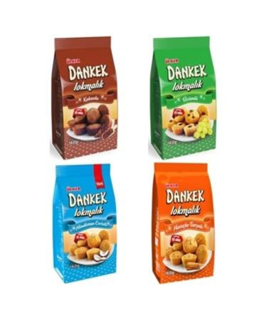 Ulker Dankek Mixed Bite Size 160gr * 4 Piece Package