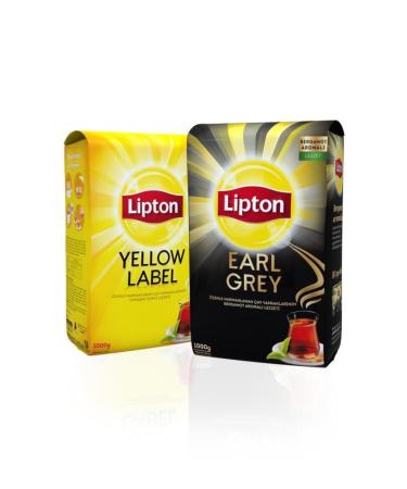 Lipton Yellow Label Loose Tea 1000 gr + Earl Grey Loose Tea 1000 gr